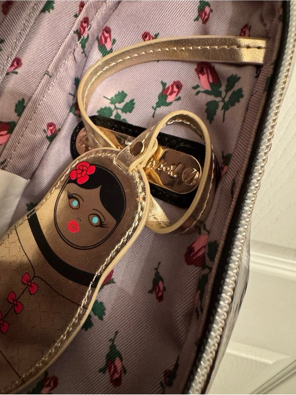 Betsey Johnson Russian Nesting doll Matryoshka bag - Picture 5 of 6